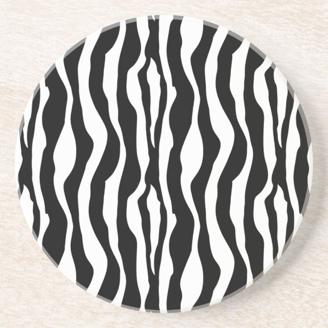Drink Coasters Zebra tryck Underlägg (Framsidan)