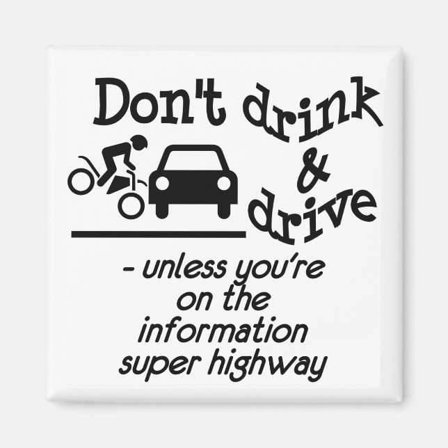 Drink & Drive-magnet Magnet (Framsidan)