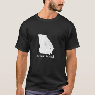 Drink Local Georgia Craft Beer Brewery Enthusiast T Shirt