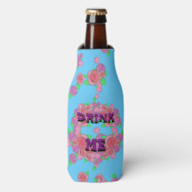 DRINK ME Alice i Wonderland Flaska Wrap