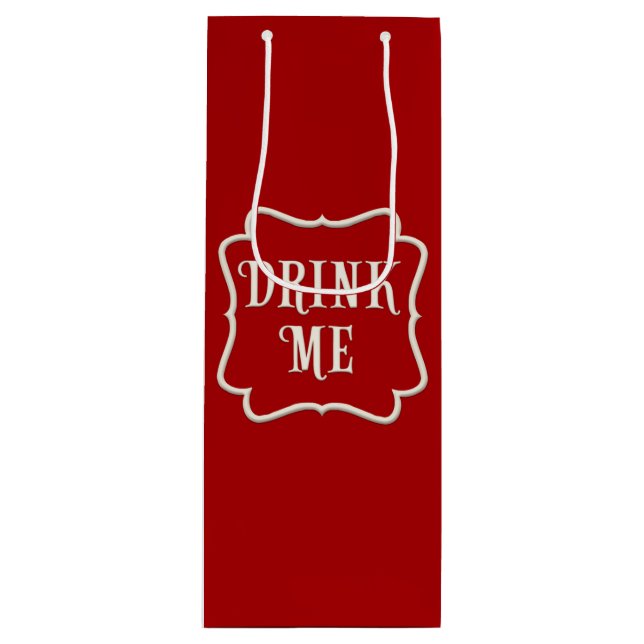 "Drink Me" Victorian Tea Party Dramatic Red (Framsidan)