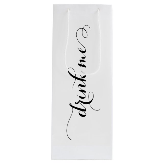 Drink Me Vin Gift Bag (Framsidan)