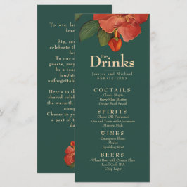 💍 Drink-menyn Ro Romantik: Art nouveau Splendor Meny
