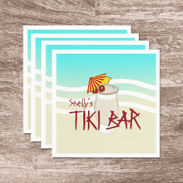 Drink Namn Tiki Pub, fryst Pappersservett