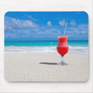 Drink på strandmousepad musmatta