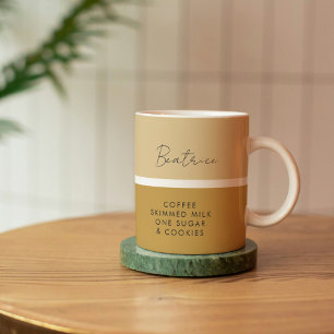 Drink Preference Modern Namn Classic Kaffemugg