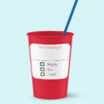 Drink Sticker Marker Namn Funny jul Naughty Fyrkantigt Klistermärke<br><div class="desc">*** Köp Avslutat Projektionsyta när du använder detta klistermärke för drycksmarkörer*** Denna utformning kan vara personlig i det område som tillhandahålls genom att ändra foto och/eller text. Du kan också anpassa den genom att klicka på Anpassa den här mallen och sedan välja klicka för att anpassa ytterligare alternativ och ta...</div>
