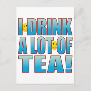 Drink Tea Life B Vykort