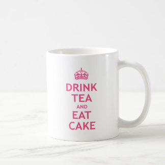 Drink Tea och Eat Cake Kaffemugg