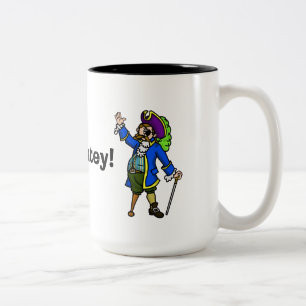 Drink up Matey Pirat Coffee Mugg