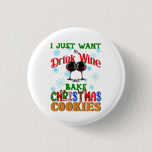 Drink Vin Bake-julkakor, Baking Julafton Knapp