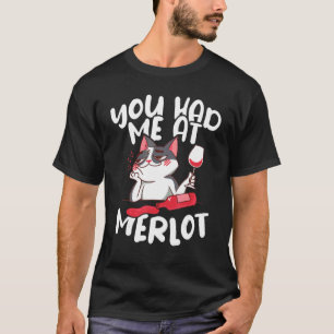 Drink Vin Du hade mig på Merlot Winemaker Vintner T Shirt