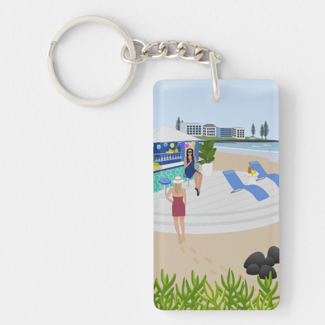 Drinkar vid Beach Pub (Framsidan)