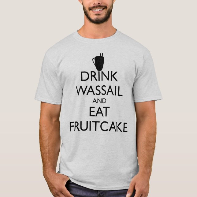 DRINKAVASSAIL OCH ETAT FRUITCAKE T SHIRT (Framsida)