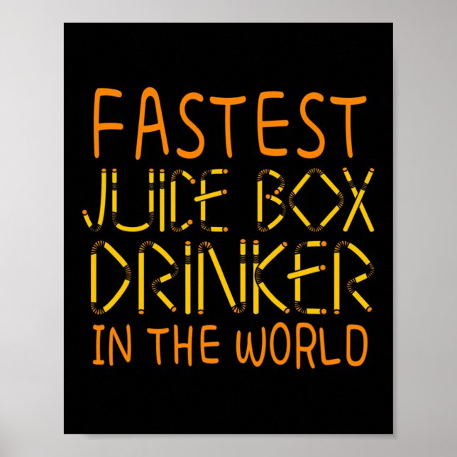 Drinke av typ 1 Diabetesmedvetande om snabbast jui Poster (Framsidan)