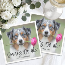 Drinken Är På Mig Foto Husdjur Hund Bröllop