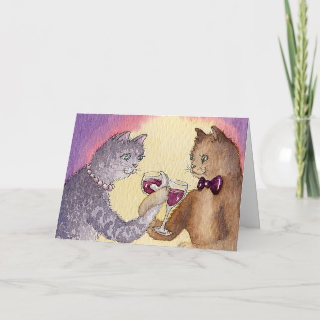 Drinken till mig endast med Thine synar KORTET Helgkort (Framsida)