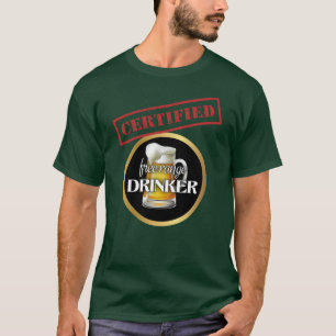 Drinker för fritt Auktoriserad T-shirt