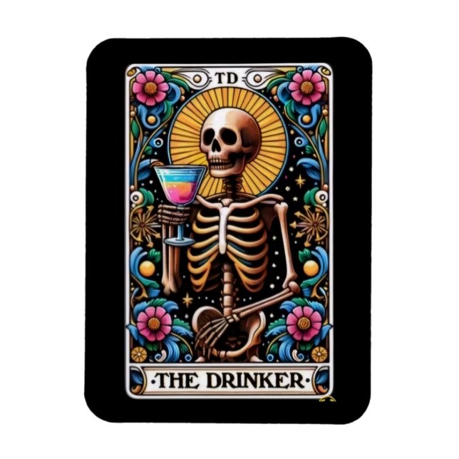 Drinker-målkortets magnet (Vertikal)