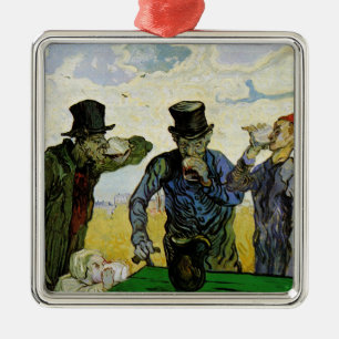 Drinkers av Vincent van Gogh Julgransprydnad Metall