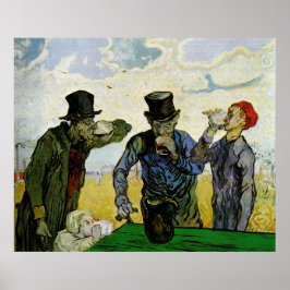 Drinkers av Vincent van Gogh Poster
