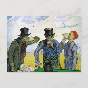 Drinkers av Vincent van Gogh Vykort