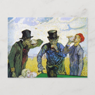 Drinkers av Vincent van Gogh Vykort