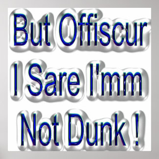Drinkers Poster