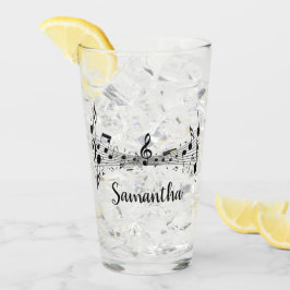 Drinkglas för musikdesign glaskopp