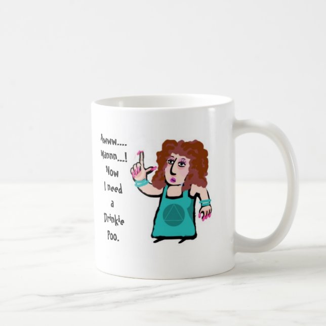 Drinkie bajs kaffemugg (Höger)