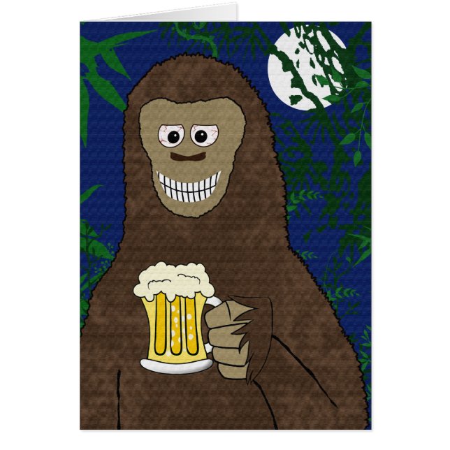 Drinkin Bigfoot OBS Kort (Framsidan)