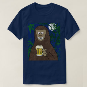 Drinkin Bigfoot Tee Shirt