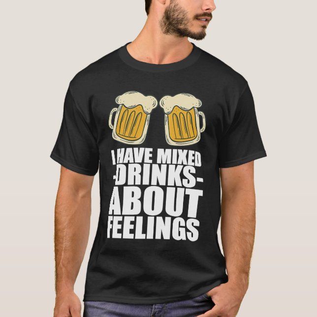 Drinking  Alcohol  Drinking Team T Shirt (Framsida)