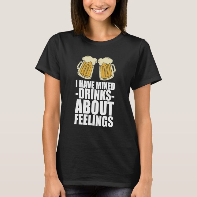 Drinking  Alcohol  Drinking Team T Shirt (Framsida)