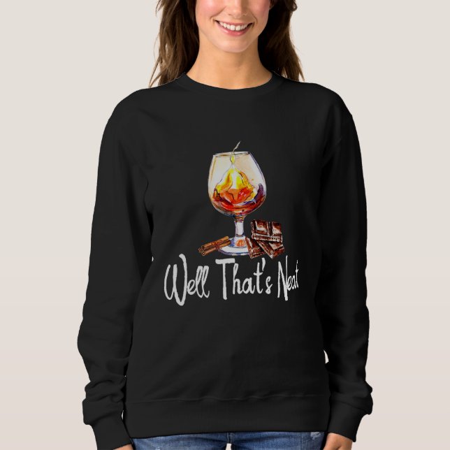 Drinking Bourbon Wine Mens Womens T Shirt (Framsida)