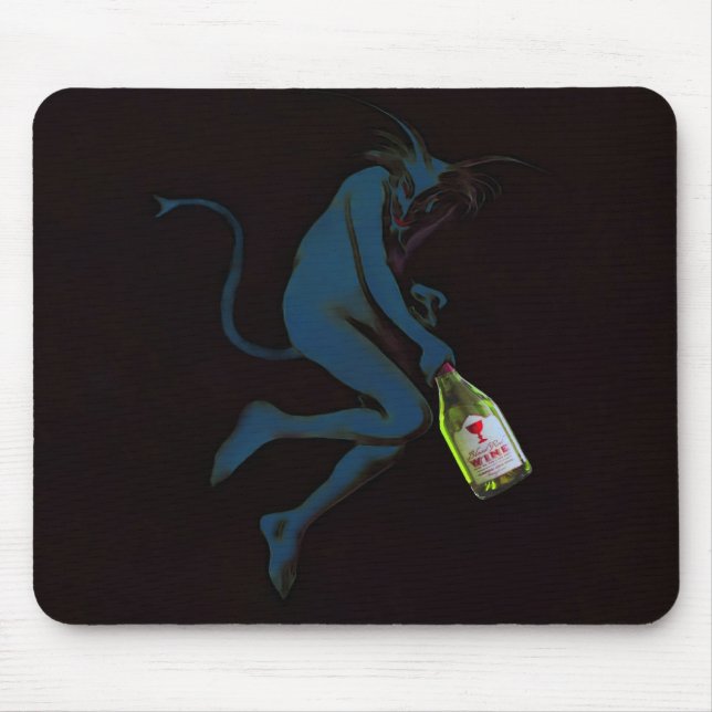 Drinking Djävulen - Mousepad Musmatta (Framsidan)