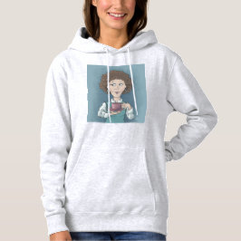 Drinking Tea Hoodie T Shirt