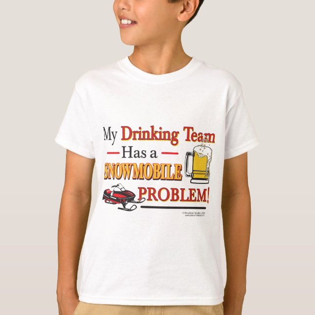 Drinking Team-final- Tee Shirt (Framsida)