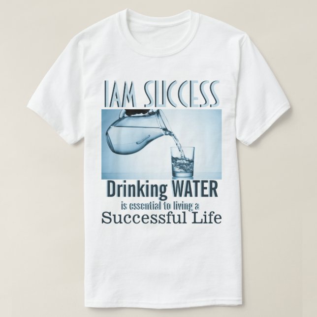 DRINKING VATTEN T SHIRT (Design framsida)
