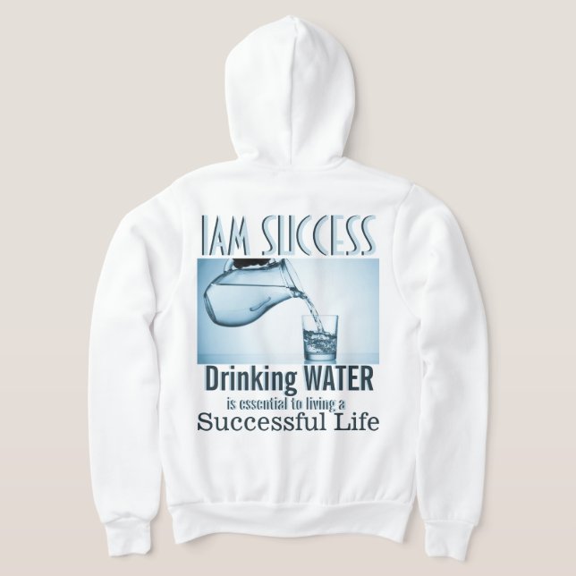 DRINKING VATTEN T SHIRT (Laydown Baksida)