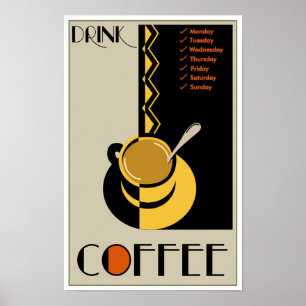 Drinkkaffe Poster