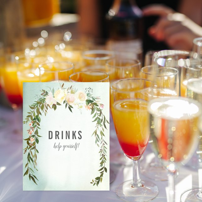 Drinkle Shower för Sprinkle-skon i Bord Grönt Vit  Poster (Skapare uppladdad)