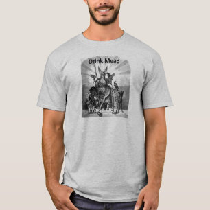 DrinkMead - beröm Odin Tee Shirt