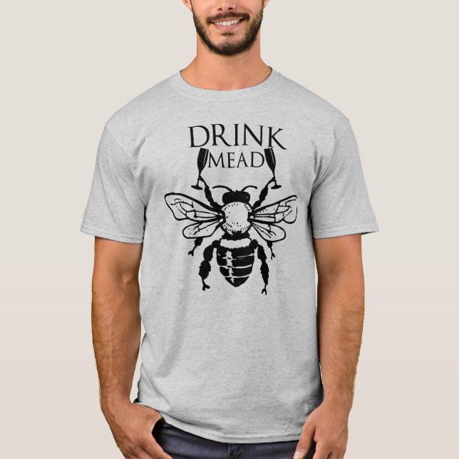 DrinkMeadT-tröja T-shirt (Framsida)