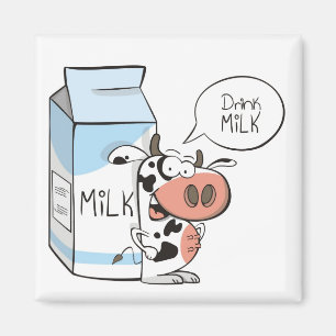 Drinkmjölkmagnet Magnet