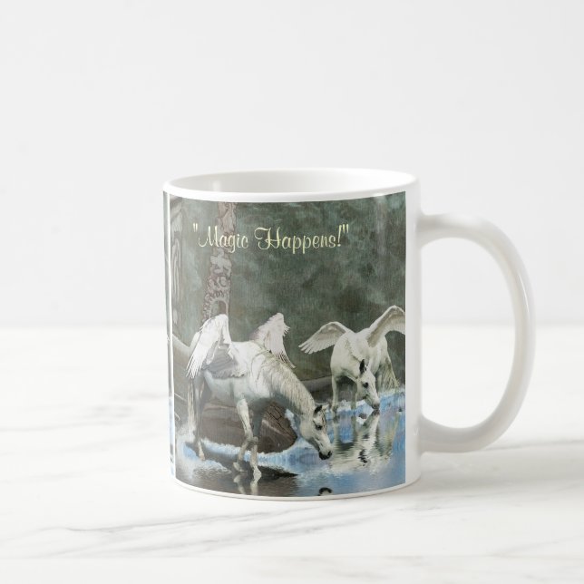 DRINKPEGASI & TOTEMS Fantasy Art Mugg (Höger)