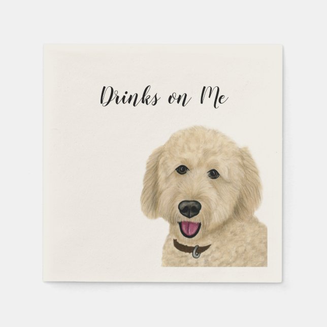 Drinks on Me Napkins Pappersservett (Framsidan)