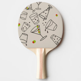 Drinks Ping Pong Paddle Pingisracket