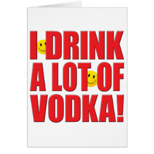 DrinkVodkaliv Hälsningskort