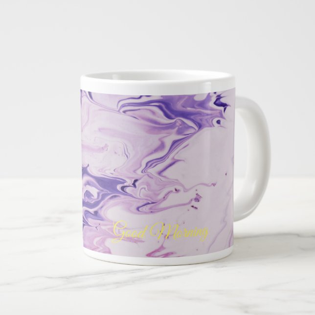 Drinkware för abstrakt Art Design Jumbo Mugg (Framsida höger)